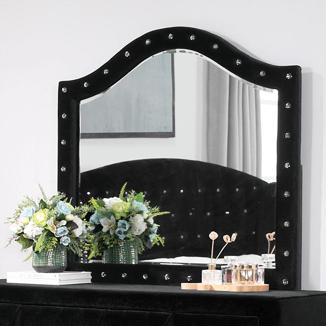 ZOHAR Mirror, Black - Olympia Furniture (Saint George, Utah)