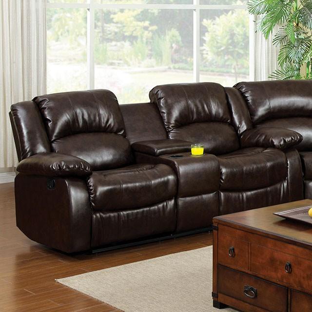 Winslow Love Seat w/ Center Console - Olympia Furniture (Saint George, Utah)