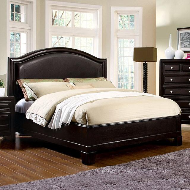 Winsor Espresso E.King Bed - Olympia Furniture (Saint George, Utah)