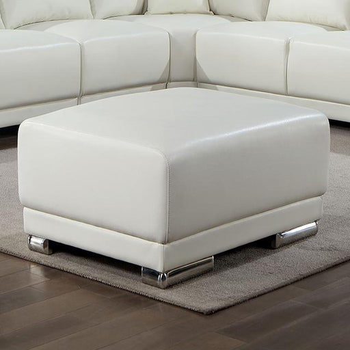 ALTHEA Ottoman, White - Olympia Furniture (Saint George, Utah)