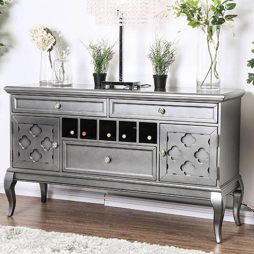 Amina Gray Server - Olympia Furniture (Saint George, Utah)