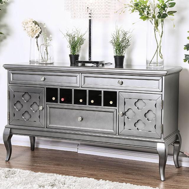 Amina Gray Server - Olympia Furniture (Saint George, Utah)