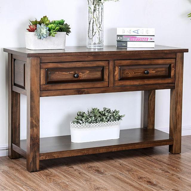 Annabel Walnut Sofa Table - Olympia Furniture (Saint George, Utah)