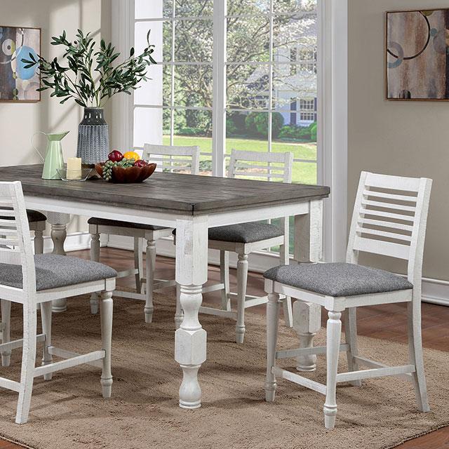 Calabria 7 Pc Counter Ht Table Set - Olympia Furniture (Saint George, Utah)