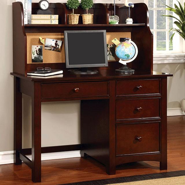 Omnus Cherry Desk - Olympia Furniture (Saint George, Utah)