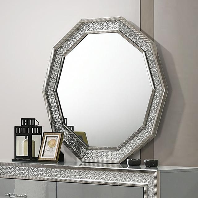 Cassiopeia Decagon Mirror - Olympia Furniture (Saint George, Utah)
