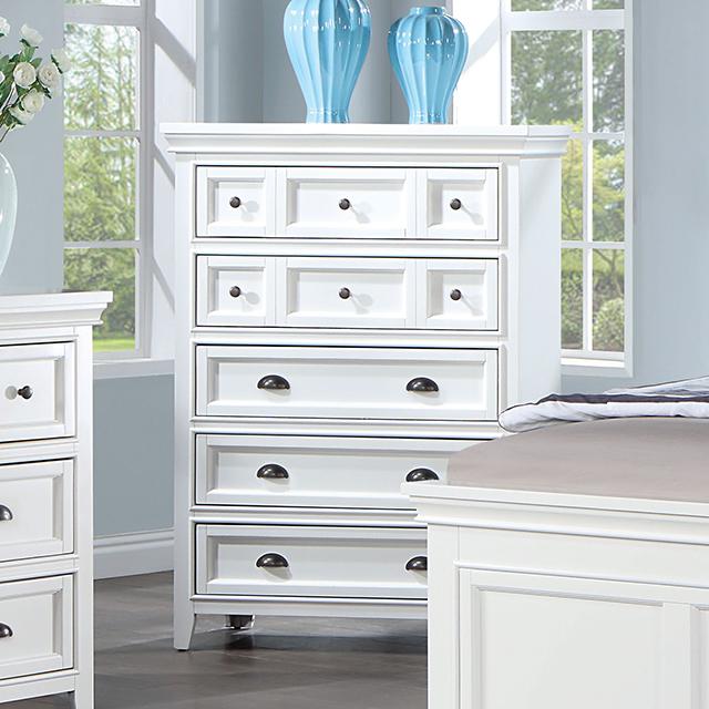 CASTILE Chest, White - Olympia Furniture (Saint George, Utah)