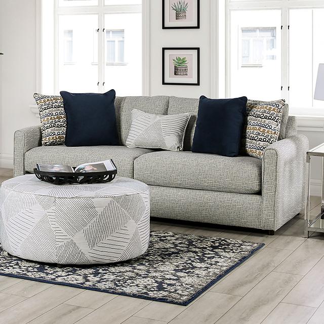 CHANCERY Sofa, Gray/Navy - Olympia Furniture (Saint George, Utah)