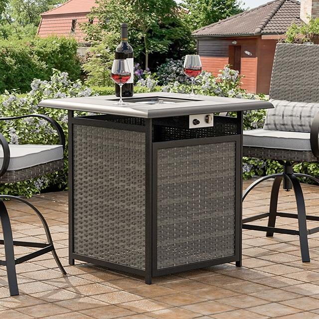 Arosa Fire Pit Counter Ht. Table - Olympia Furniture (Saint George, Utah)