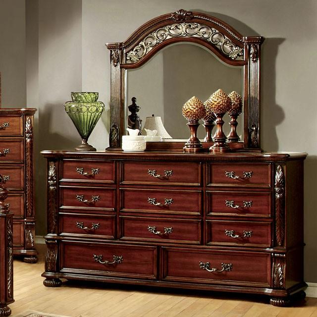 ARTHUR Brown Cherry Dresser - Olympia Furniture (Saint George, Utah)