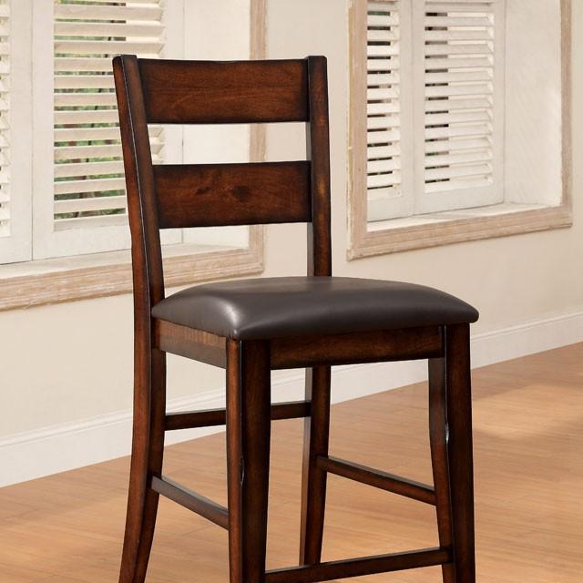 DICKINSON II Dark Cherry Counter Ht. Chair (2/CTN) - Olympia Furniture (Saint George, Utah)