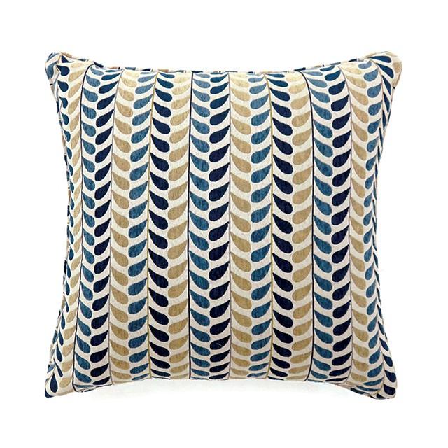 DROPP 18" X 18" Pillow, Blue & Yellow (2/CTN) - Olympia Furniture (Saint George, Utah)