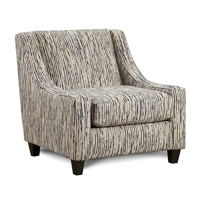 EASTLEIGH Accent Chair, Striped - Olympia Furniture (Saint George, Utah)