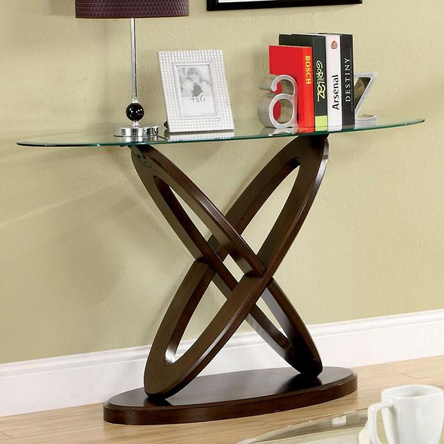 Atwood II Dark Walnut Sofa Table - Olympia Furniture (Saint George, Utah)
