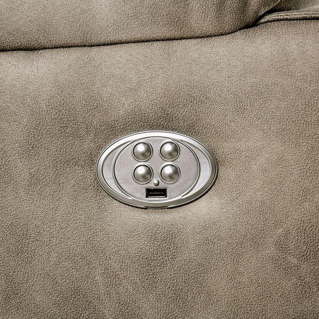Elton Power Love Seat - Olympia Furniture (Saint George, Utah)