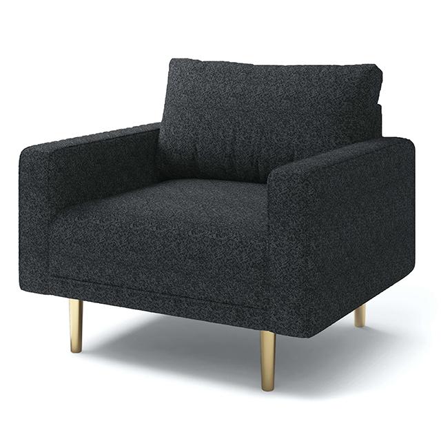 ELVERUM Chair, Black - Olympia Furniture (Saint George, Utah)