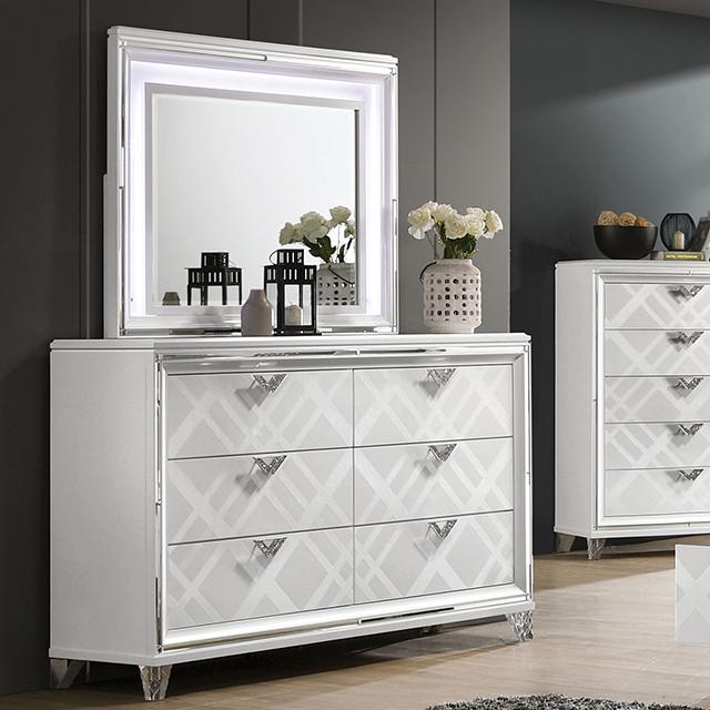 EMMELINE Dresser, White - Olympia Furniture (Saint George, Utah)