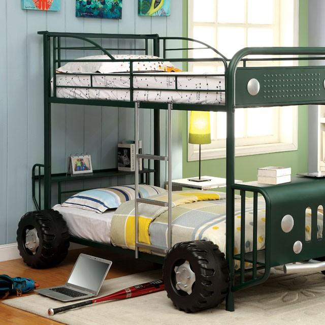 Explorer Twin/Twin Bunk Bed - Olympia Furniture (Saint George, Utah)