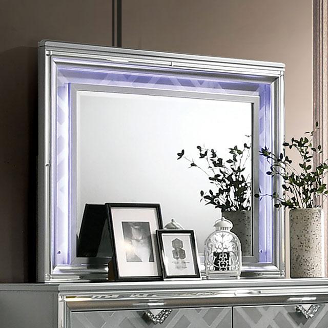 EMMELINE Mirror w/ LED Lights - Olympia Furniture (Saint George, Utah)