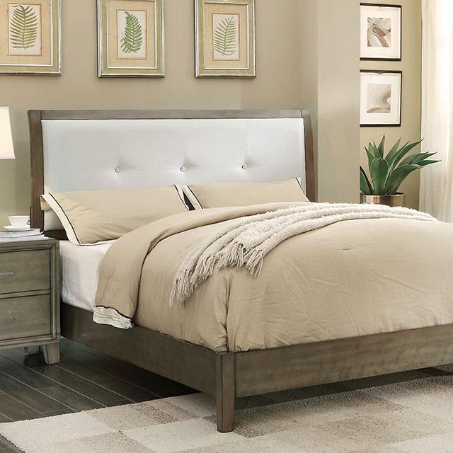 Enrico Full Queen Bed Brown, Black, & Cherry - Olympia Furniture (Saint George, Utah)