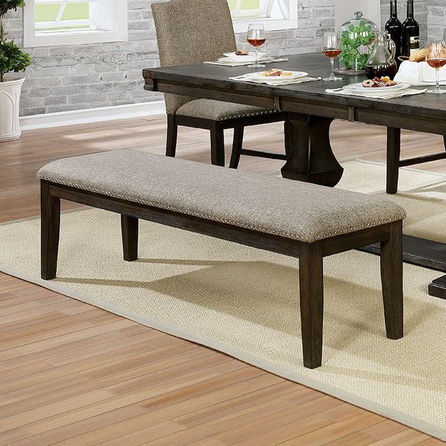 Faulk Espresso Bench - Olympia Furniture (Saint George, Utah)