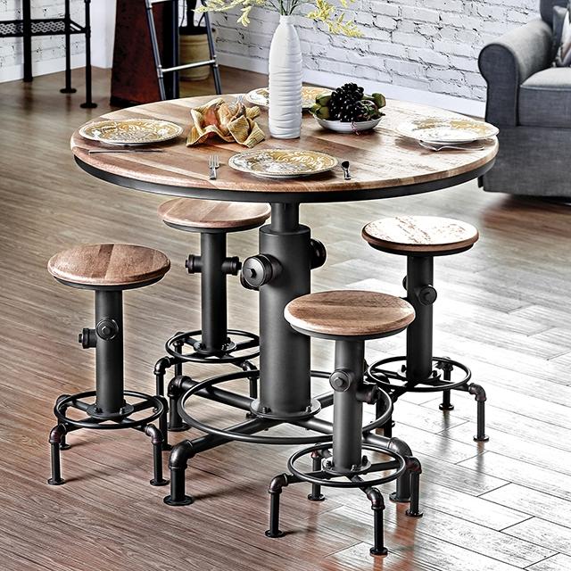 Foskey 5 Pc Counter Ht Table Set - Olympia Furniture (Saint George, Utah)