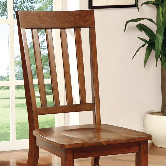 FOSTER I Dark Oak Side Chair (2/CTN) - Olympia Furniture (Saint George, Utah)