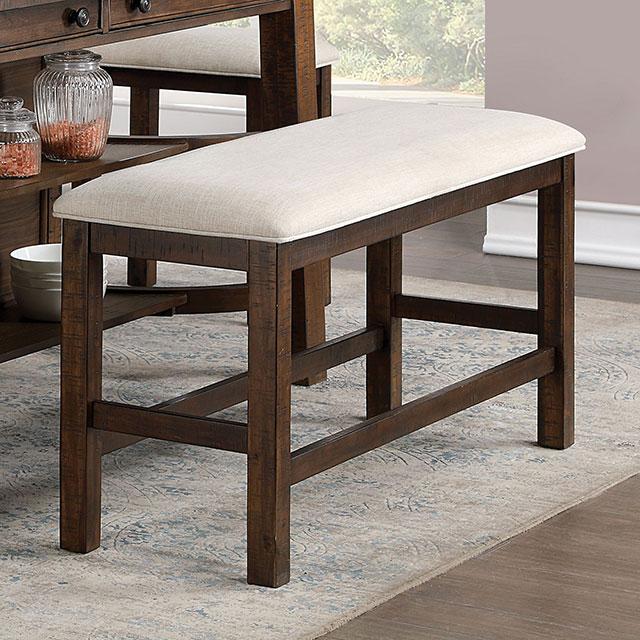 FREDONIA Counter Ht. Bench - Olympia Furniture (Saint George, Utah)