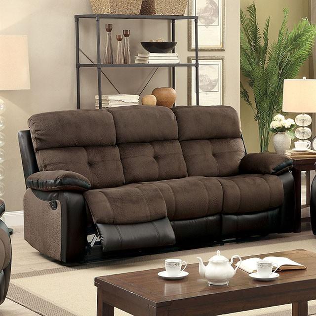 Hadley I Brown/Black Sofa - Olympia Furniture (Saint George, Utah)