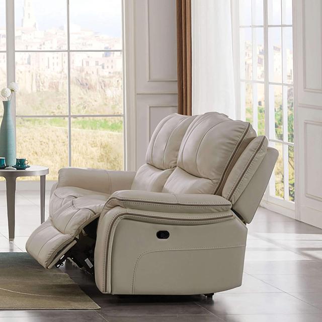 HENRICUS Loveseat, Beige - Olympia Furniture (Saint George, Utah)