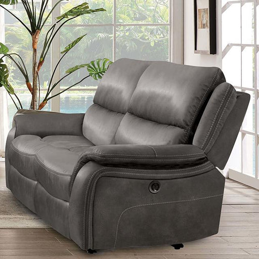 HENRICUS Loveseat, Dark Gray - Olympia Furniture (Saint George, Utah)