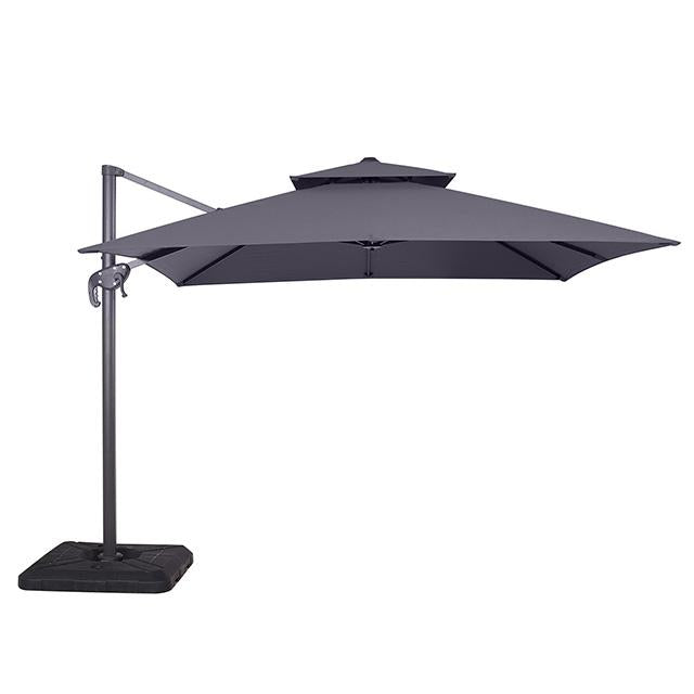 Hero 10 Ft Square Umbrella w/ Double Top + 37" Large Base - Olympia Furniture (Saint George, Utah)