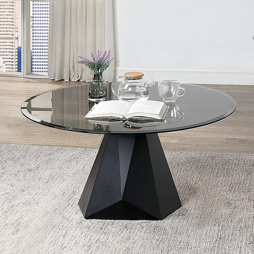 BISHOP Coffee Table, Black/Gray - Olympia Furniture (Saint George, Utah)