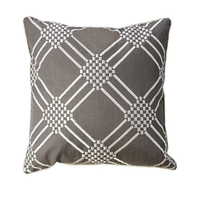 Bess Gun Metal 20" X 20" Pillow, Gunmetal (2/CTN) - Olympia Furniture (Saint George, Utah)