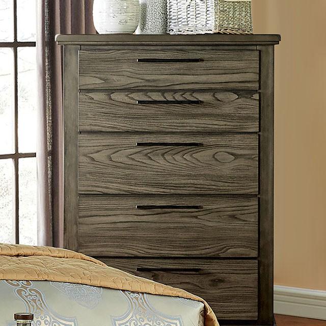 Berenice Chest Gray, White, & Espresso - Olympia Furniture (Saint George, Utah)