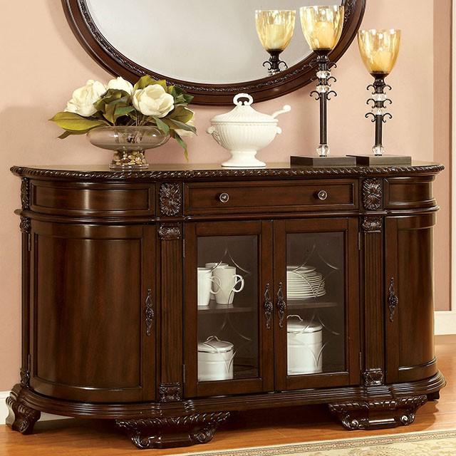 Bellagio Brown Cherry Server - Olympia Furniture (Saint George, Utah)