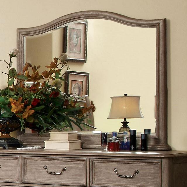 BELGRADE I Rustic Natural Tone Mirror - Olympia Furniture (Saint George, Utah)