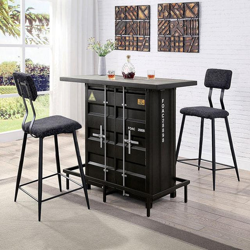ESDARGO Bar Ht. Table w/ LED Light - Olympia Furniture (Saint George, Utah)