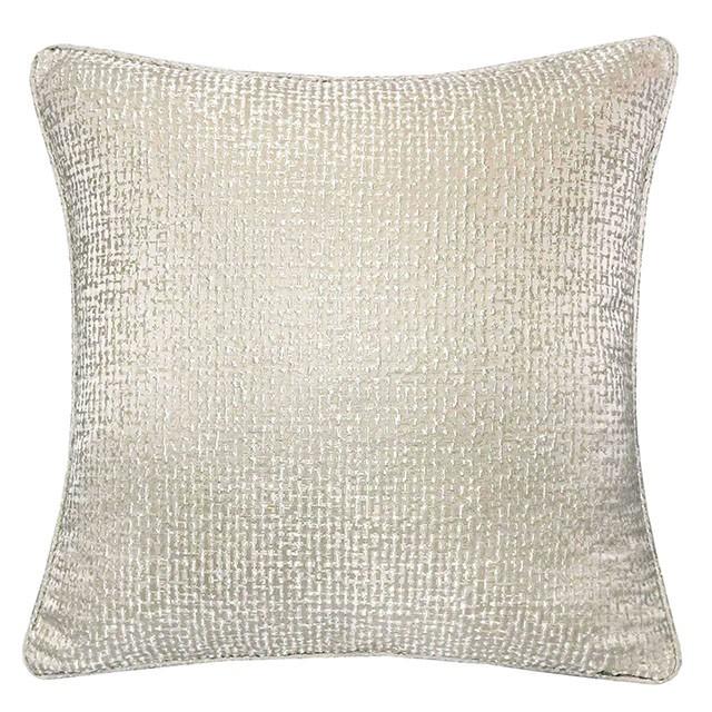 Leyla Silver 20" X 20" Pillow, Silver - Olympia Furniture (Saint George, Utah)