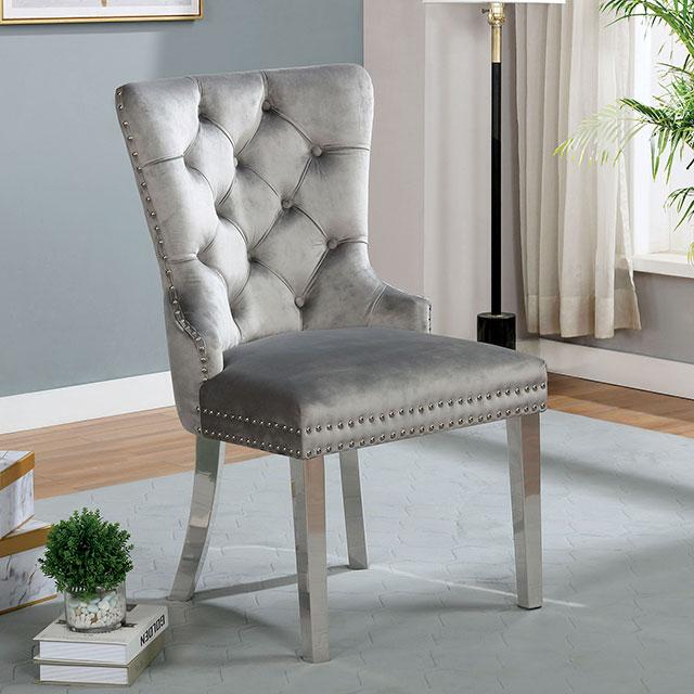 JEWETT Chair, Gray (2/CTN) - Olympia Furniture (Saint George, Utah)