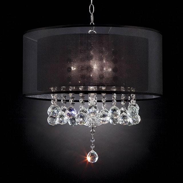 Ivy Chrome Ceiling Lamp - Olympia Furniture (Saint George, Utah)