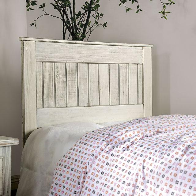 Rockwall Full Headboard White - Olympia Furniture (Saint George, Utah)