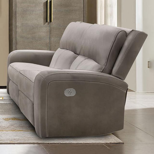 VASILIOS Power Loveseat, Taupe - Olympia Furniture (Saint George, Utah)