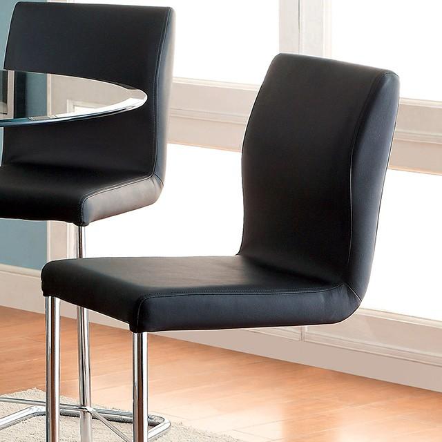 LODIA II Black Counter Ht. Chair - Olympia Furniture (Saint George, Utah)