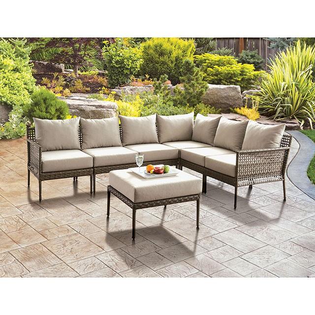 ALEISHA Patio Ottoman - Olympia Furniture (Saint George, Utah)