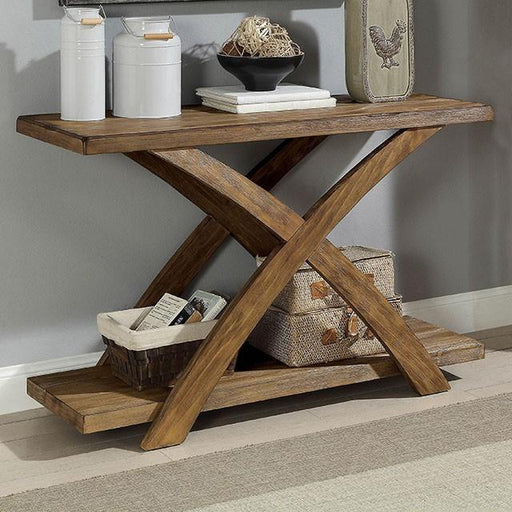 Bryanna Antique Light Oak Sofa Table - Olympia Furniture (Saint George, Utah)