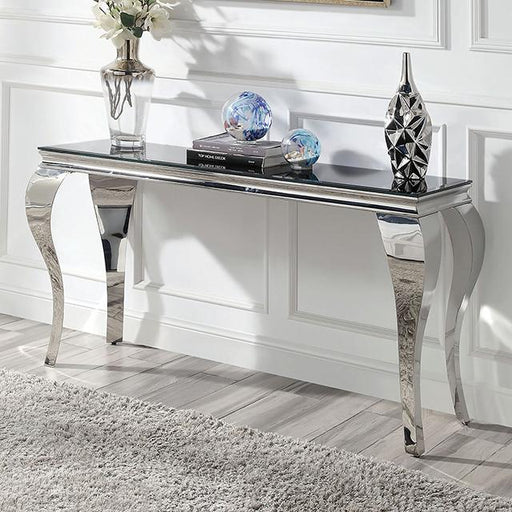 WETZIKON Sofa Table, Black - Olympia Furniture (Saint George, Utah)
