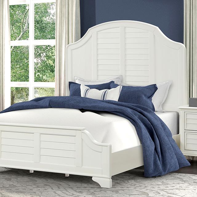 Whitehaven Bed White - Olympia Furniture (Saint George, Utah)
