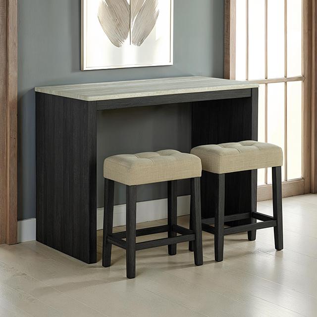 Zanaide 3 Pc. Dining Table Set - Olympia Furniture (Saint George, Utah)
