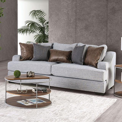 SKYLINE Sofa, Light Gray/Brown - Olympia Furniture (Saint George, Utah)